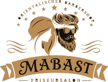 Logo Mabast, orientalischer Barbershop und Friseursalon